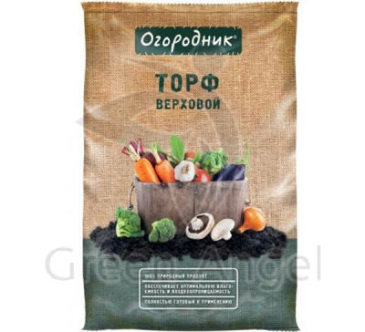Торф верховой, Огородник 9 л